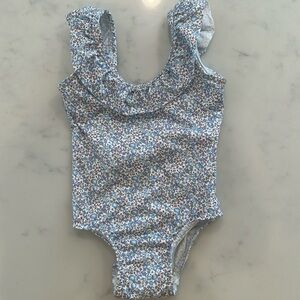 Olivier London size 1-2 yrs Liberty floral one piece swimsuit